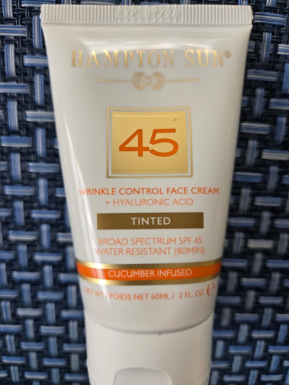 Hampton Sun Tinted SPF 45 Wrinkle Control Face Cream-2 Oz.